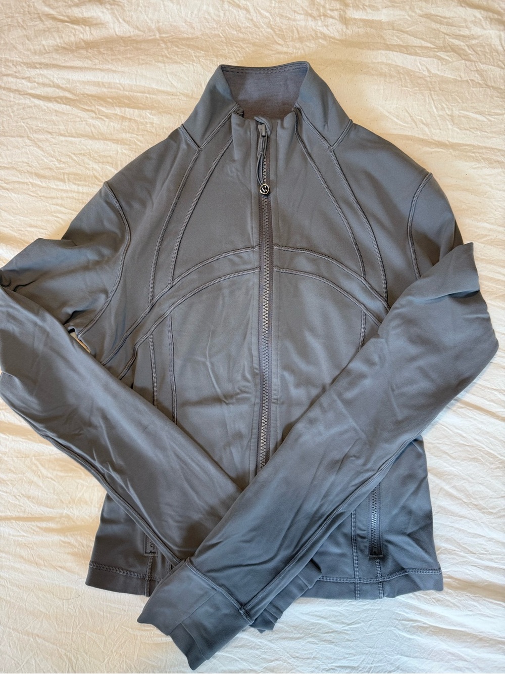 lululemon athletica Gray Full-Zip define jacket nulu